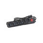 5 prises à 2 trous pour Ups IEC14 avec interrupteur ON/OFF