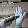 Gants Résistants aux Coupures Niveau 5 (4X43C) Taille L – Confort 3D Fit, Prise Ferme, Smart Touch, Fins et Légers,