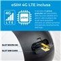 Isiwi Redi e+ Caméra motorisée 4G Utilisation Externe avec Batterie eSIM/SIM, Surveillance sans Fil h24, 3MP, Carte SD, IP65, dé