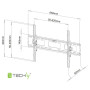 Support de TV Techly 301276 65" 60 Kg