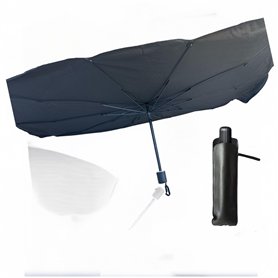 Pare-soleil de voiture pliable 130 x 75 cm - Anti-UV pour pare-brise avant - Protection solaire intérieure voiture - Universel p