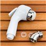 GATE14® Pomme de Douche pour Bateau ou Camping-Car avec connecteur incurvé