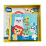 Chicco Mon Livre Des Animaux Sauvages, Livre Sensoriel pour Enfants, Première Peluche, en Tissu Doux avec de Nombreuses Activité