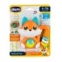 Hochet musical en forme de renard, hochet électronique avec sons et activités manuelles, oreilles en plastique souple pour la de
