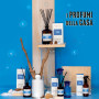 Helan Spuma di Mare - Rafraîchisseur d'air, Parfum d'ambiance avec sel de mer et Notes de géranium, bâtonnets diffuseurs - Idées