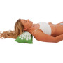 MYSA Coussin Chauffant d'acupression et de thermothérapie Fourre de blé 100% Biologique pour Les douleurs cervicales