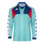 Maillot de Football à Manches Courtes pour Homme Kappa Amario Bleu Rouge