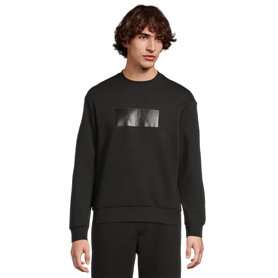 Armani Exchange Homme Sweat-Shirt Graphique avec Logo Box