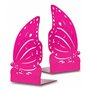 IPEA Serre Livres pour Enfants – Fabriqué en Italie – Design Papillon – Ferme Livres décoratifs en métal pour Chambre
