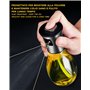 IPEA Pulvérisateur d'Huile en verre 170 ml pour Huile et Vinaigre – Nébuliseur Doseur d'huile pour Maison, Cuisine, Restaurant –