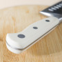KASANOVA - Bloc en bois avec 11 couteaux, ciseaux et aiguiseur, bloc porte-couteaux de cuisine, set complet pour la cuisine
