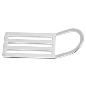 Coussin Pliant plongée oculaire Anneau en D en Acier Inoxydable Poids Ceinture Gardien Curseur butoir pour plongée plongée en ap