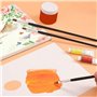 Tear Off Paper Palette 35 Feuilles pour Aquarelle Peinture À l'huile Gouache Artiste Fournitures