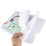 A4 Palette Papier Pad,Tear Off Paper Palette 35 Feuilles pour Aquarelle Peinture À l'huile Gouache Artiste Fournitures,pour la C