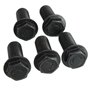 Alamor 1Pcs Scie Boulon De Lame M8 X 18 mm Gauche Filetage Tête Hexagonale Black Metal Bride
