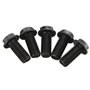 Alamor 1Pcs Scie Boulon De Lame M8 X 18 mm Gauche Filetage Tête Hexagonale Black Metal Bride
