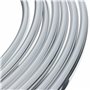 Alamor Silver Voiture Intérieur Décoration Porte De Ventilation Chrome Moulure Trim U Style 4 M