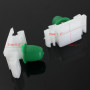 C-FUNN 10Pcs Voiture Porte Bosse Bande Attache Clips Côté Extérieur Trim Moulage pour BMW E36