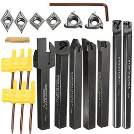 EsportsMJJ 7 Po 10 mm Tuyau De Jambe Porte-Outil De Serrage Boring Bar avec Inserts De Carbure