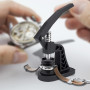 Rhinocerosdance Presse de Boîtier Montre Matrice de Presse de Boîtier Arrière avec 12 Tailles de Moules, Kit Reparation Montre O