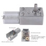 réduction de vitesse de type Micro DC6V avec engrenages précis à billes Boî