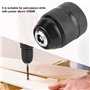 3/8 Mandrin de Perçage Métal du Fil 0.8mm-10mm sans Clé,Mandrin de perçage sans clé professionnel robuste de 3/8-24UNF pour perc