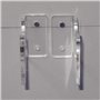 XFC-QJIA, Porte-Fusil Acrylique/mousquet Supports/Rifle Montage Mural Affichage/Gun Arme/bâton de Combat Holder/Paire