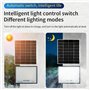 200 LED Lampes Solaires Séparés Extérieur Intérieur Etanche IP66