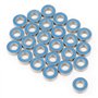 Roulements à Billes Scellés en Caoutchouc 5 * 11 * 4mm 25 PCS MR115-2RS Roulements à Billes Scellés en Métal Bleu Pour Les Impri