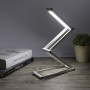 Haofy Lampe de bureau LED portable pliable rechargeable USB 2 niveaux de luminosit¨¦ 360 degr¨¦s rotation pour lecture ¨¦tude ca