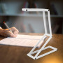 Haofy Lampe de bureau LED portable pliable rechargeable USB 2 niveaux de luminosit¨¦ 360 degr¨¦s rotation pour lecture ¨¦tude ca