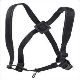 Ortola 1671 Corde saxo croisé harnais sd-21w femme Noir