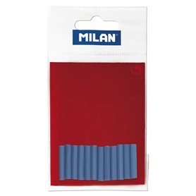 MILAN LPM10060 Sac de 12 Gommes d'encre de Remplacement pour Gomme électrique 30767