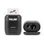 Taille-crayon Milan compactserie especial shadow Noir Caoutchouc