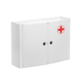 TATAY Placard Salle de Bain Pharmacie | Fixation avec ou sans Vis | Polypropylène | Vis Incluses | Facile à Nettoyer et à Monter