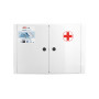 TATAY Placard Salle de Bain Pharmacie | Fixation avec ou sans Vis | Polypropylène | Vis Incluses | Facile à Nettoyer et à Monter