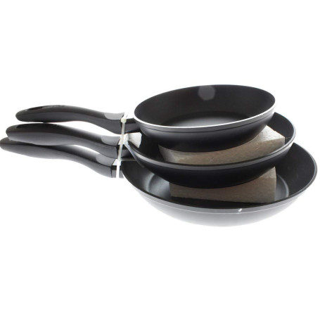 IBILI - Ensemble de 3 poêles Chef Style