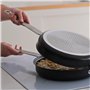 IBILI - Mini-moule à omelette aux pommes de terre I-CHEF, 14 cm, aluminium, manche en acier inoxydable, antiadhésif, adapté à l'