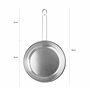 IBILI - Poêle grill pour barbecue - Acier inoxydable 18/10-28 cm