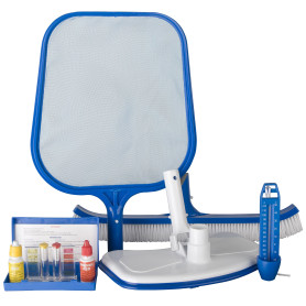 Gre KMA05 - Kit Nettoyeur de Fond pour Piscines Hors-Sol et Enterrées. Nettoyeur de Fond Manuel. Conçu pour le Nettoyage du Fond