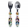 COUVERTS EN MÉTAL POUR ENFANTS. 2 PIÈCES | MICKEY FUN-TASTIC