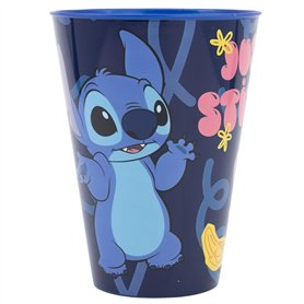 Gobelet en plastique réutilisable de 430 ml de Stitch
