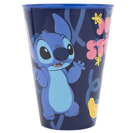 Gobelet en plastique réutilisable de 430 ml de Stitch