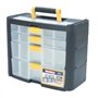 Boîte a outillage - Plastiken - 90002_NOIRE - 4 tiroirs (2 petits + 2 grands) - Titanium - En plastique