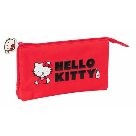 Fourre-tout Hello Kitty Iconic Blanc Rouge 22 x 12 x 3 cm