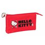 Fourre-tout Hello Kitty Iconic Blanc Rouge 22 x 12 x 3 cm