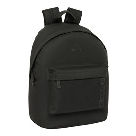 Cartable Kappa kappa basics Noir 31 x 41 x 16 cm