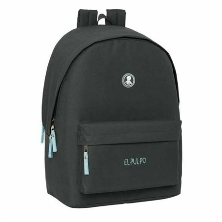 Cartable El Pulpo   Gris 31 x 44 x 18 cm