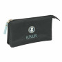 Trousse Fourre-Tout Triple El Pulpo   Gris 22 x 12 x 3 cm