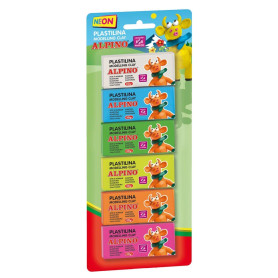 Alpin dp000936 – Blister 6 unités de pâte à modeler